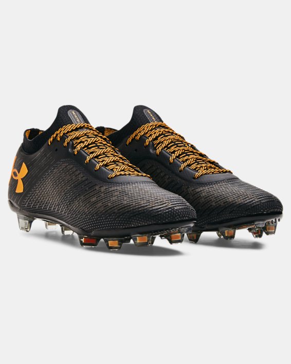 Unisex UA Shadow Pro FG Football Boots, Black, pdpMainDesktop image number 5